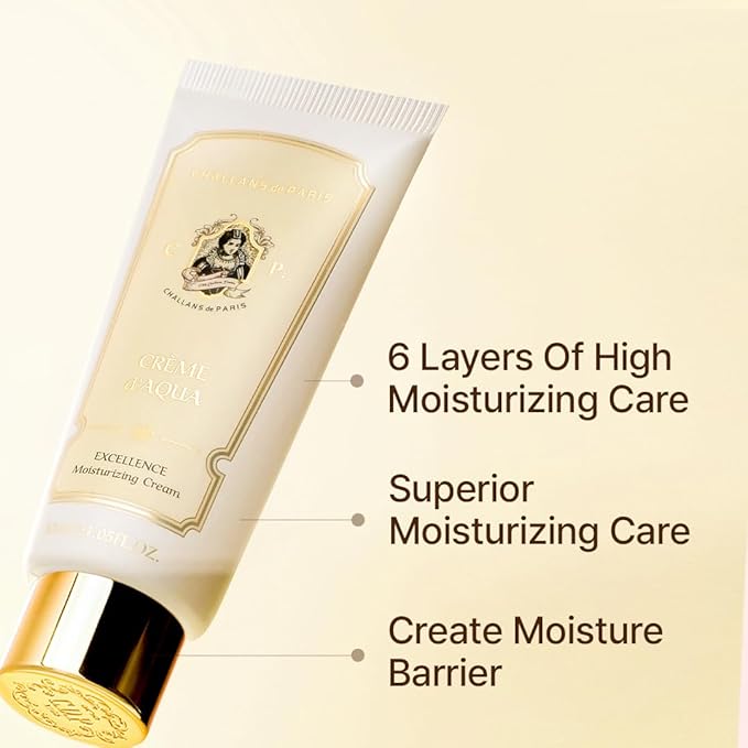 PARIS CRÈME d'AQUA EXCELLENCE Korean Moisturizing Cream Facial hydrating cream for All Skin Types 1.05 fl. oz