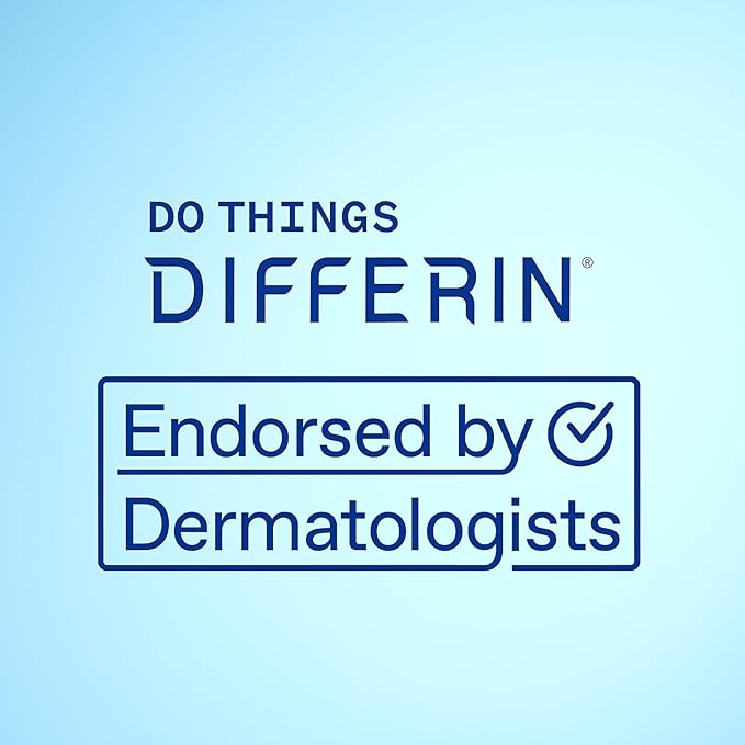 Differin Acne Skin Care Kit, Differin Gel Retinoid Acne Treatment for Face with 0.1% Adapalene & 5% Benzoyl Peroxide Face Wash & Body Wash, Designed for Pimple and Acne Prone Skin