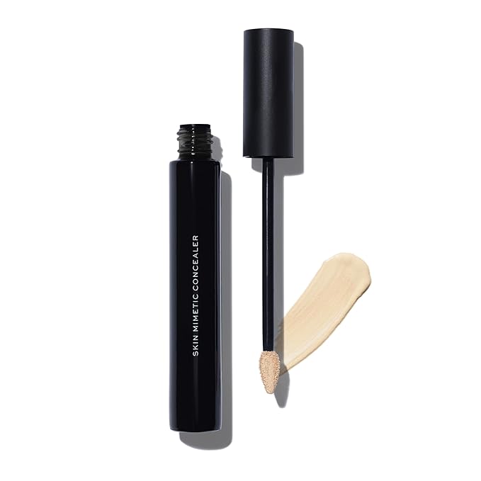 MAKE Beauty Skin Mimetic Concealer Buildable Medium Coverage Hydrating Concealer for Dark Circles Spot Concealing Brightening Crease-Free, Including Mature Skin. Radiant Finish. 01 Fair Neutral