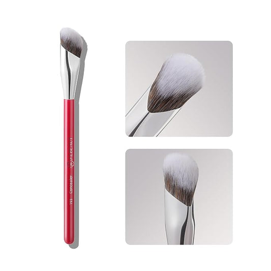 Concealer Brush, Under Eye Makeup Small Angled Precision Face Blending Brush (193 concealer brush-Limited Edition)