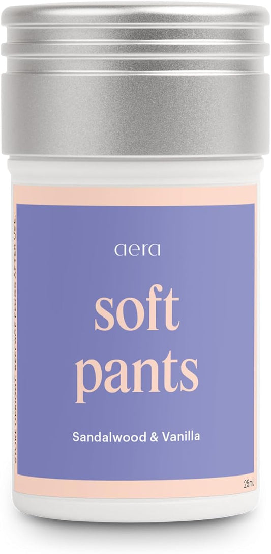Aera Soft Pants - Essential Oil for Home – Warm and Cozy MoodBoost Fragrance - Notes of Sandalwood and Vanilla - Scent Refill - Works with The Aera Diffuser