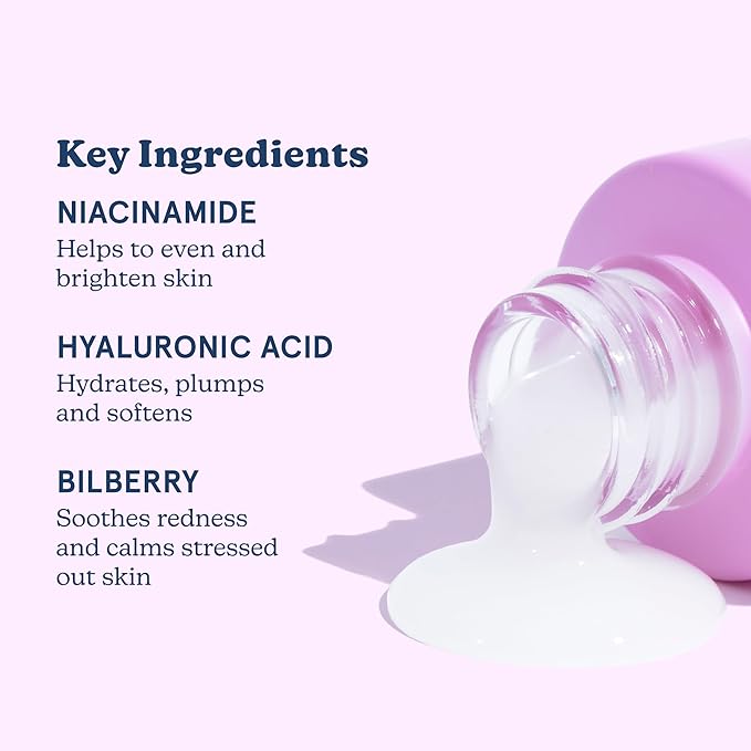 Blume Milky Fade Spot & Scar Fade Serum – Dark Spot Serum – Vegan & Cruelty-Free – Improve Skin Texture, Discoloration and Brightness – Dermatologist-Tested Niacinamide Serum with Hyaluronic Acid