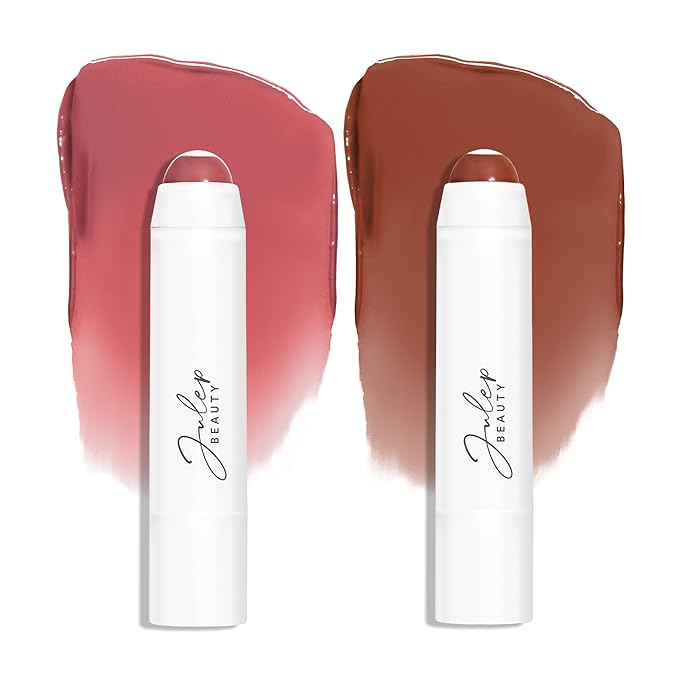Julep It's Balm Tint of Color Lip Balm Duo - Dusty Orchid Summer + Brown Sugar | Hydrating Lip Color with Vitamin E Core | Natural Gloss Finish | Vegan & Cruelty-Free