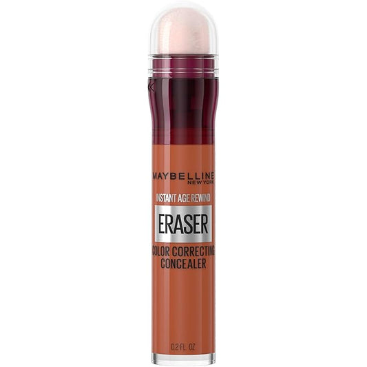 Maybelline Instant Age Rewind Instant Eraser Color Correcting Concealer, Crease-Resistant Coverage, Up to 12HR Moisturizing Wear, Orange Color Corrector, 159, 1 Count