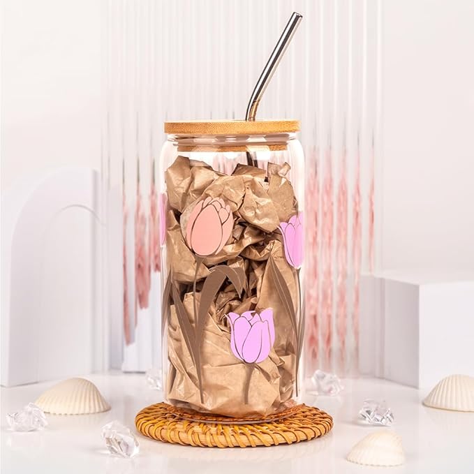 Birthday Gifts for Women, Self Care Gifts Get Well Soon Gifts, Gift Basket for Women, Teen Girls Gifts, Care Package Tulip Basket for Her, Mom, Sister, Best Friend, Wife, Girlfriend, Coworker