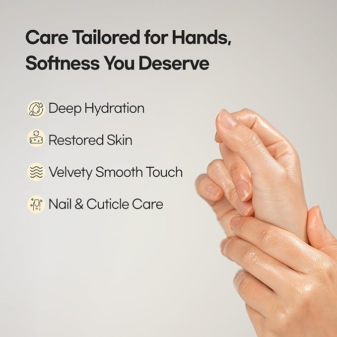 Epielle Moisturizing Hand & Foot Masks 12 Pairs, Soften Dry Hands & Cracked Heels with Sunflower Seed Oil & Avocado Oil, Korean Skin Care, Spa Self Care Gifts for Women, 6 Gloves & 6 Socks