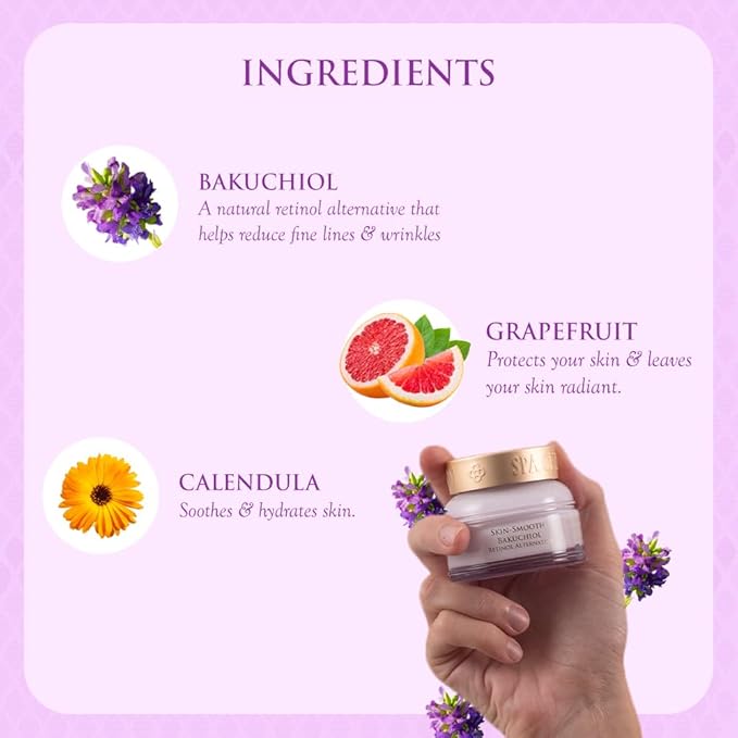 SPA CEYLON Bakuchiol Age Refining Nourishing Facial Cream | Face Care | Daily Skin Care | Ayurveda