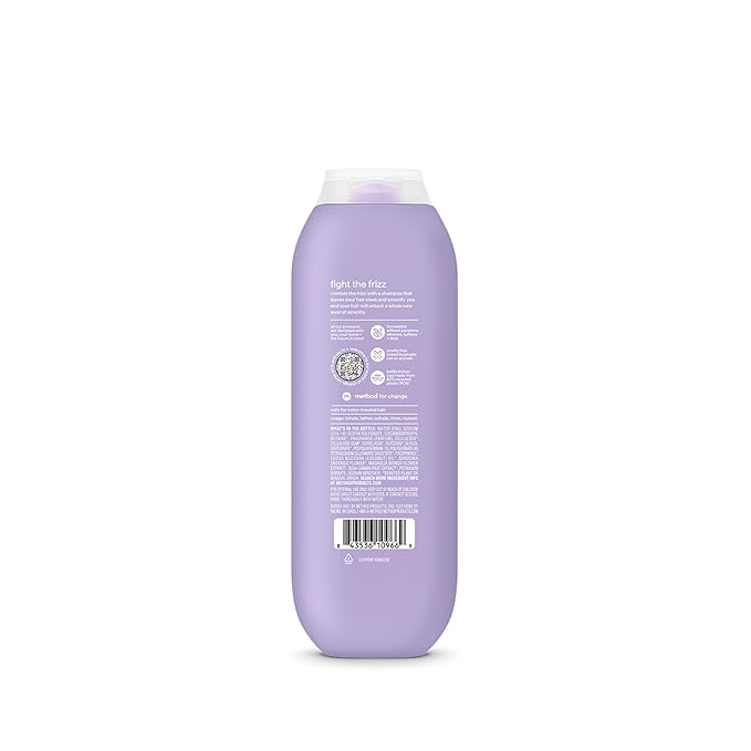 Method Smoothing Shampoo, Serene Escape, Magnolia + Rose Hip + Monoi Oil notes, 14oz