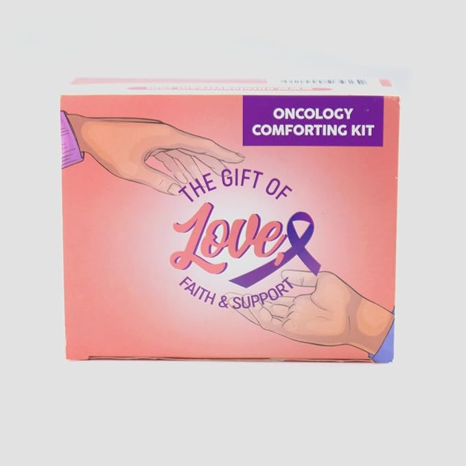 PhysAssist - Comfort kit for Chemo & Radio Patient The Gift of Love, Faith & Support. 2-1.5 oz face and body cream plus lip balm & inhaler