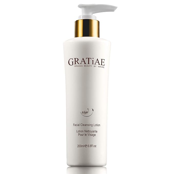 Gratiae Organics Facial Cleansing Lotion, 6.8-Ounce