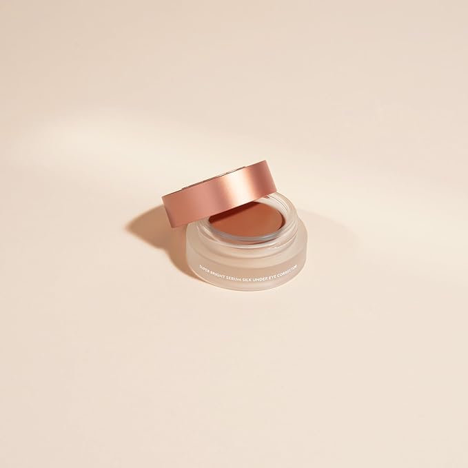 YENSA Super Bright Dark Circle Serum Eye Cream - Full-Coverage Under Eye Brightener with Peptides & Antioxidants - Lightweight Correcting Concealer & Serum - Deep (0.18 oz)