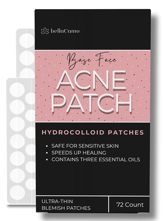 Pimple Patches- Advanced Skincare Treats Acne and Blemishes. Hydrocolloid Spot Treatment with Salicylic Acid & Tea Tree Oil- Acne Patch for Face- 72 ct