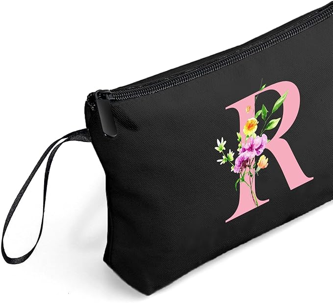 SEAMOON Bridesmaid Proposal Bridal Birthday Unique Gifts for Women Bride Friend Bestie Personalized Travel Make up Cosmetic Bag with Mirror Valentines Mothers Day Christmas Graduation R