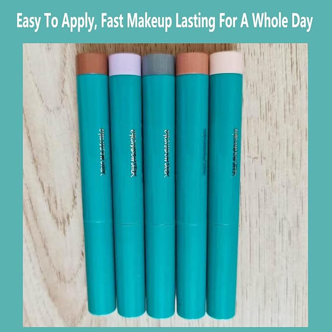 5 color set Eyeshadow Stick Eye Brightener Stick Eyeliner Pencil Cream Shimmer Glitter Women Eye Makeup Eye Shadow Sticks Pencil Highlighter Natural Waterproof Long Lasting