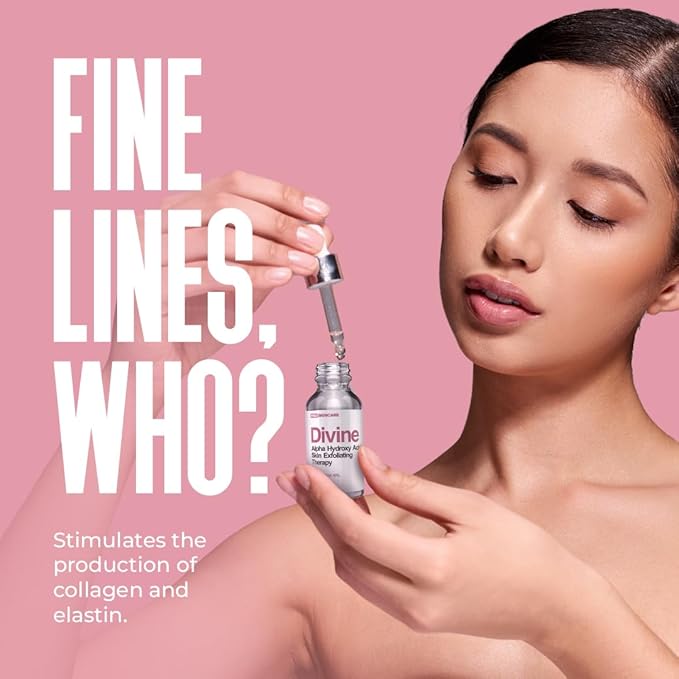 Mandelic Acid Clearing Serum for Acne Scars, Folliculitis, Aging Skin, Dark Spots - 40% Mandelic Acid Peel AHA Liquid Exfoliant, Clinical Grade Facial Peeling Solution