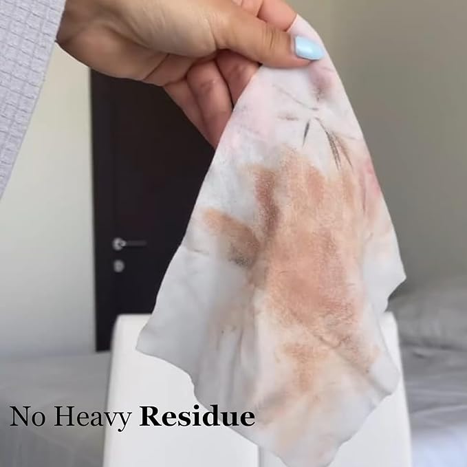 mivida Hypoallergenic Makeup Remover Wipes | Dermatologist-Tested, Biodegradable, Fragrance-Free with Vitamin E | Gentle on Sensitive Skin, 25 Count