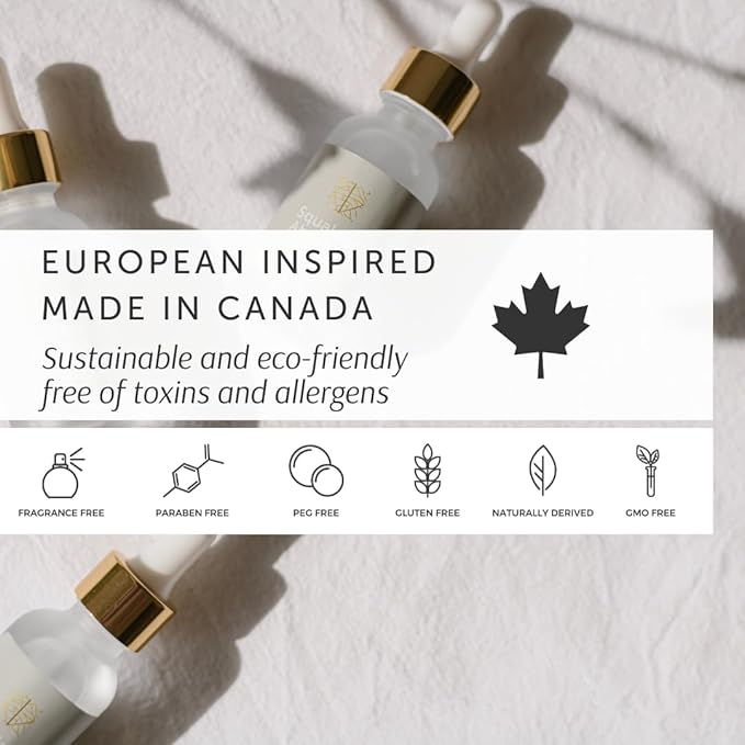 Squalane Absolute - EWG VERIFIED, for Skin Texture, Tone, and Youthful Radiance, 30ml/1oz