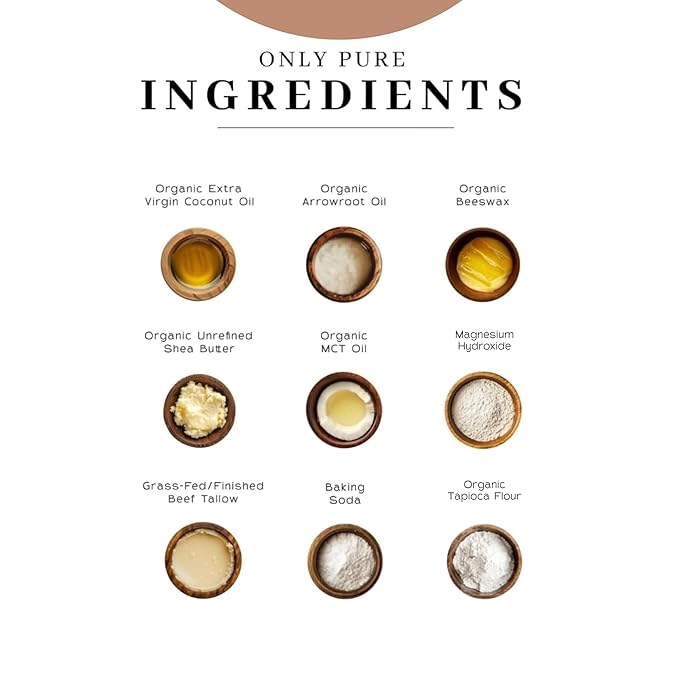 VanMan Coconut & Magnesium Deodorant Jar - Natural Aluminum Free Deodorant for Women & Men - Effective Odor Control for Delicate Skin - With Tallow, Shea Butter & Coconut Oil - 2.8 oz Unscented