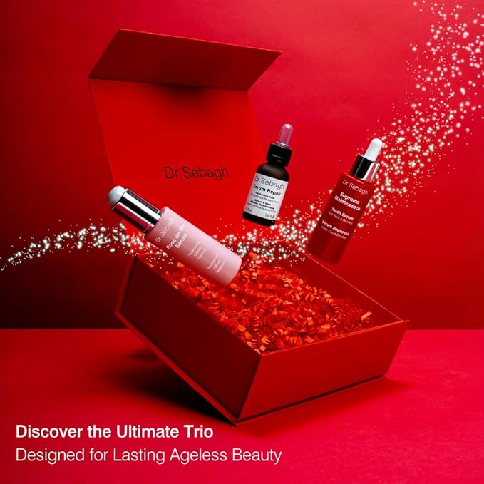 Iconic Trio - Serum Gift Set (Rose de Vie, Hyaluronic Acid & Resveratrol) | 3 Award-Winning Products | Rejuvenate & Refreshes Skin | Natural Ingredients | Expert Formula For All Skin Type