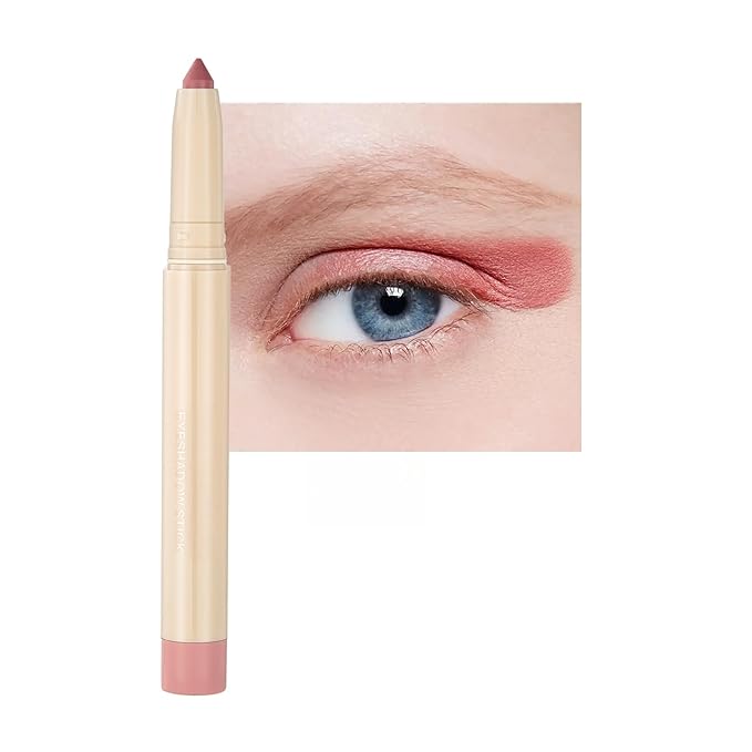 Waterproof Creamy Eyeshadow Stick Eye Shadow Eyeliner Brightener Pencil Crayon Pink