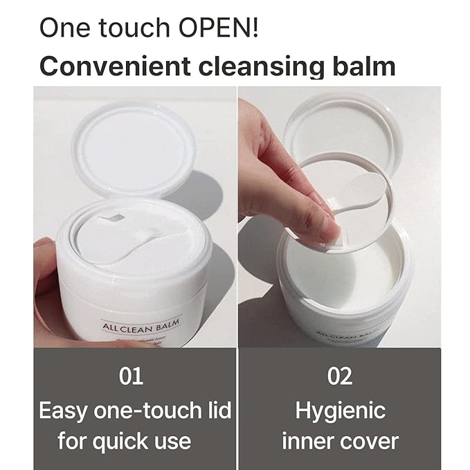 HEIMISH All Clean Balm Set (Original & Mandarin) - Cleansing Balm, Waterproof Makeup Remover, Face Cleanser, Oil Based Cleanser, Korean Skincare with Natural Aroma Oil, Vegan, For All Skin Types