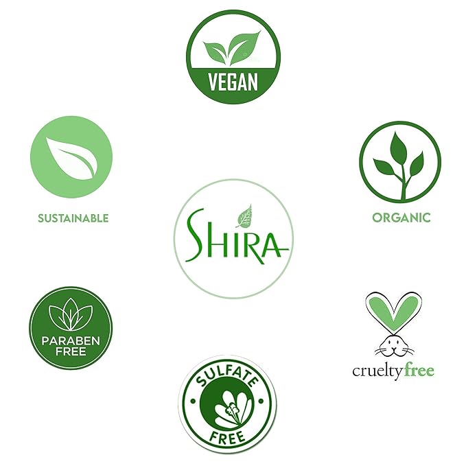 Shira Organic Face Care Set 15ml – Apricot Moisturizer, Cucumber Eye Cream, Blueberry Mask – Hydrating & Anti-Aging Skincare for Dark Circles, Soothing Face Mask & Organic Moisturizer