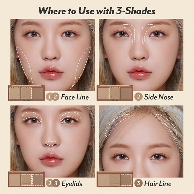 I'm Meme Palette - Afternoon Tea Contour | Roasting Coffee, Bronzer Palette for Face & Cheeks, Matte Powder Bronzer, Natural Makeup, Buildable Coverage, Light to Medium, For Warm Tone Skin, 0.4 Oz