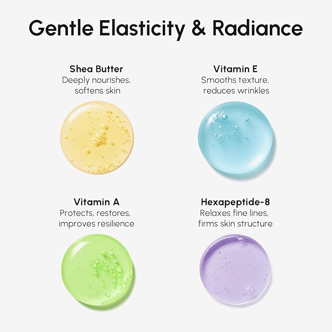 MAREE Neck Cream with Roller - Lifting Neck Creams For Tightening and Firming - 3D-Collagen & AH-8 Firming Neck Cream Roller - Face Décolleté Wrinkle Cream for Women - Crema Reafirmante Para el Cuello