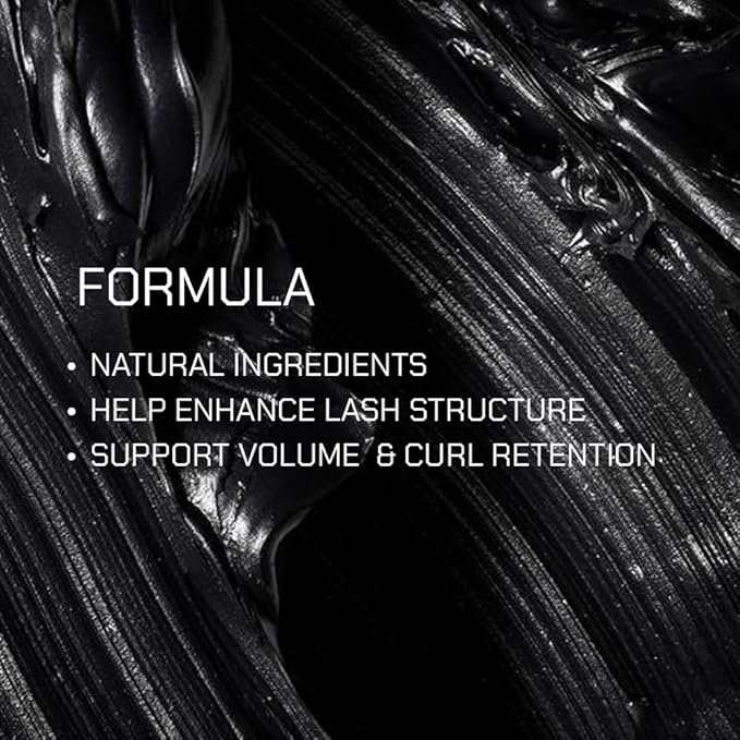 Radiant Professional Lengthening Mascara with silicone brush – Smudge-Proof Curl Mascara Volume and Length for Sensitive Eyes, Cruelty Free, Ideal for Mature & Young Women, 0.43 oz (02 Plum Brown)