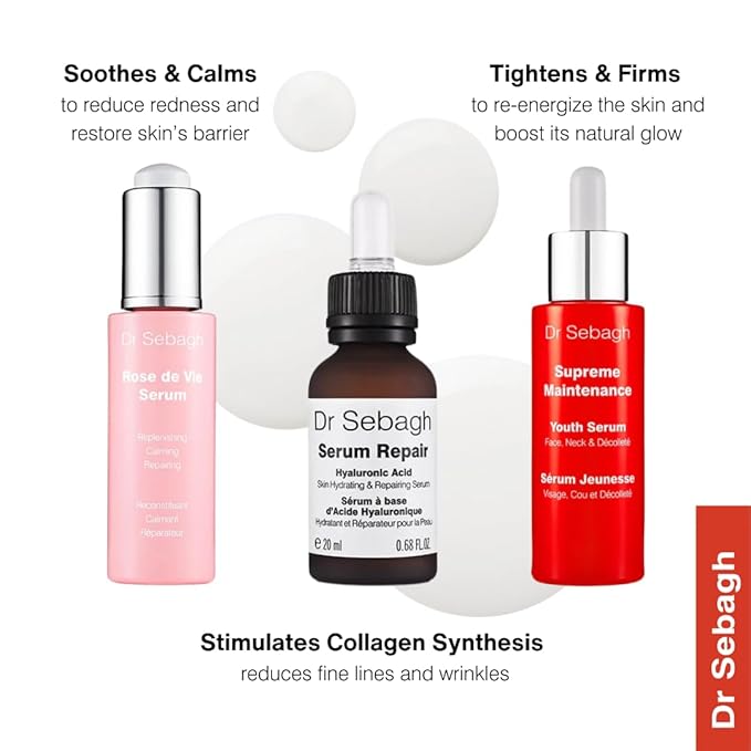Iconic Trio - Serum Gift Set (Rose de Vie, Hyaluronic Acid & Resveratrol) | 3 Award-Winning Products | Rejuvenate & Refreshes Skin | Natural Ingredients | Expert Formula For All Skin Type