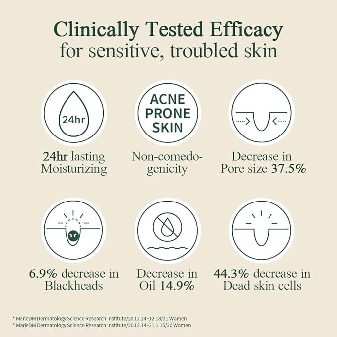 Pyunkang Yul PKY Calming Moisture Barrier Cream Instantly Soothes Sensitive Skin, Hyaluronic Acid & Ceramide for Hydration, Vegan, Korean Skincare (3.38 Fl. Oz, 100ml)