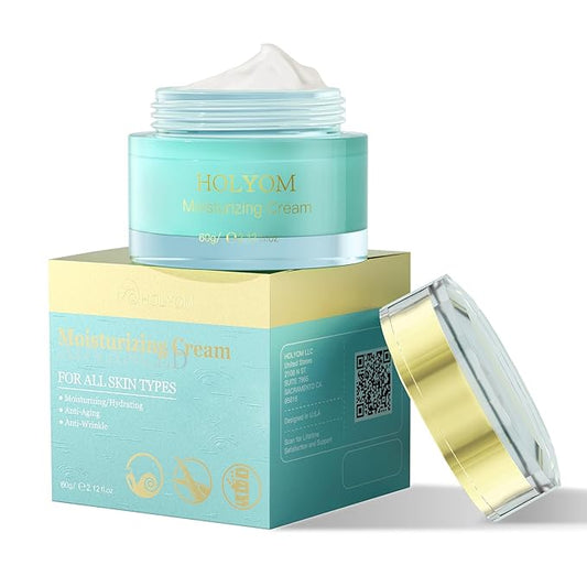 Anti-Aging Night Cream - Overnight Repair with Ceramides, Collagen Peptides and Hyaluronic Acid Deeply Hydrating, Non-Greasy, Fragrance-Free • 2.11 fl oz