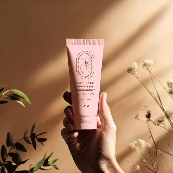 ESOMI Skin Balm 6.76 fl oz – Deep Hydration & Firming, Low Molecular Collagen, Bird’s Nest Extract, Silky Texture