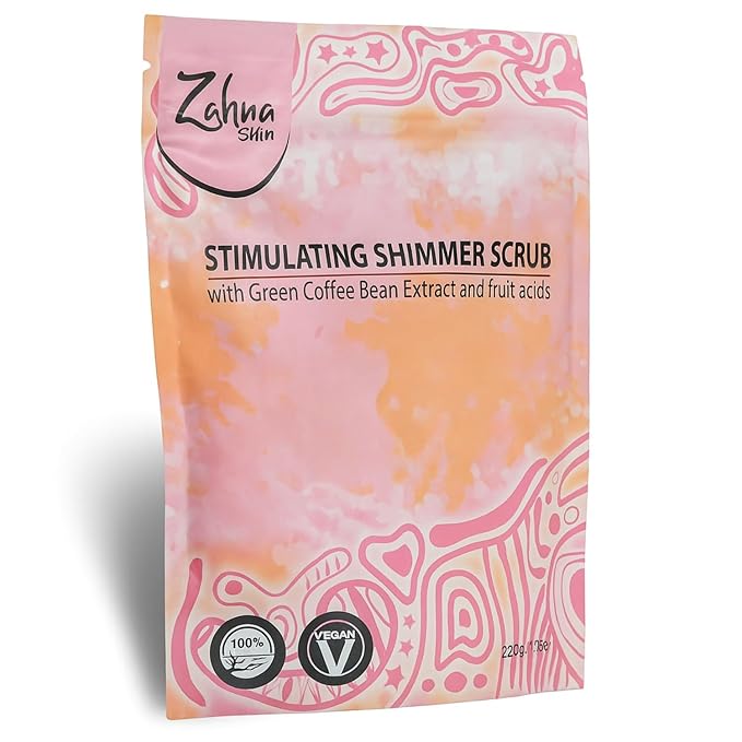 Pink Himalayan Exfoliating Body Scrub for Women – 100% Organic & Vegan, Salt Scrub Exfoliator for All Skin Types, Natural Body Exfoliating Scrub for Shower & Bath, Pink Salt Body Scrub