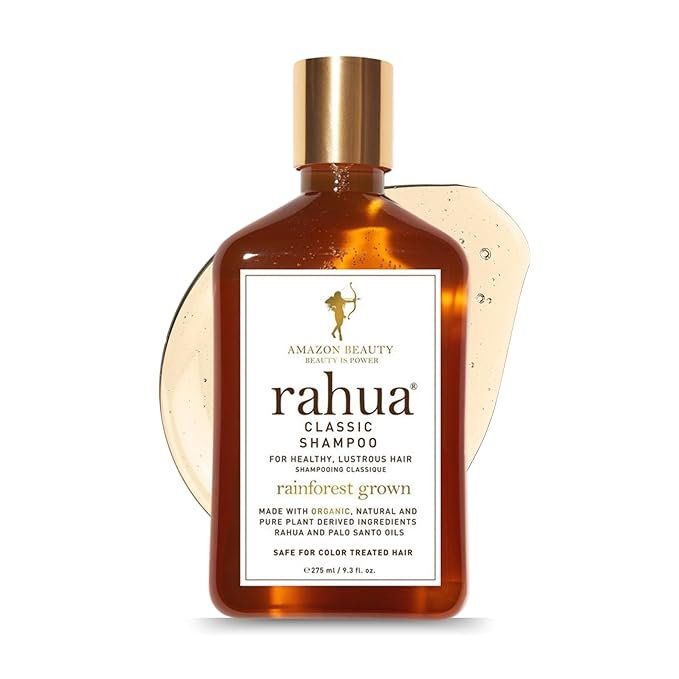 Rahua Classic Shampoo, Vegan Moisturizing Shampoo for Women and Men, Sulfate Free, Gentle Hair Care for All Hair Types, Clarifying Formula with Rahua Oil, Quinoa, Aloe Vera, and Palo Santo, 9.3 Fl Oz