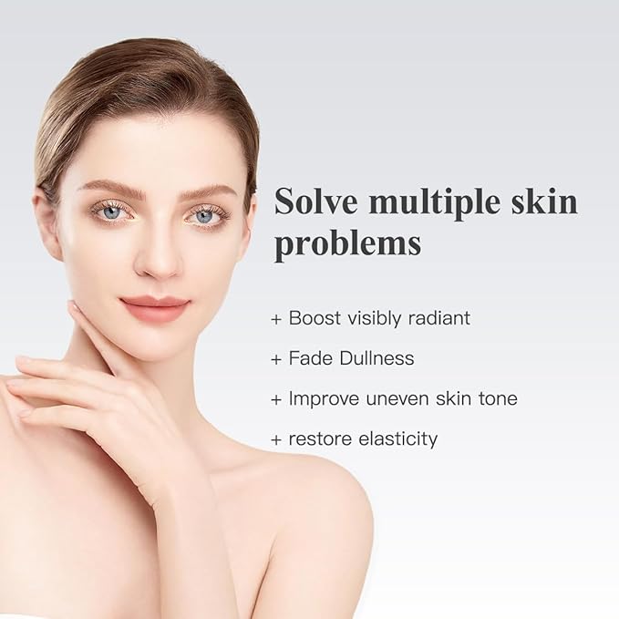 HKH Triple Vitamin C Dark Spots Correction Capsules Serum For Face,Camellia VE Anti-Aging Essence For Women Camellia Niacinamide serum For Women To Tighten Sagging Skin And Reduce Fine Lines