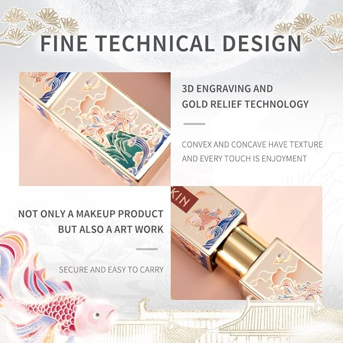 CATKIN Lip Balm Color Tinted Changing Lipstick Ultra Hydrating Lip Moistrurizer Lip Care with Vitamin E Nourishing For Cracked & Dry Lips 0.12 oz 3pcs Gift Box (01+04+07)