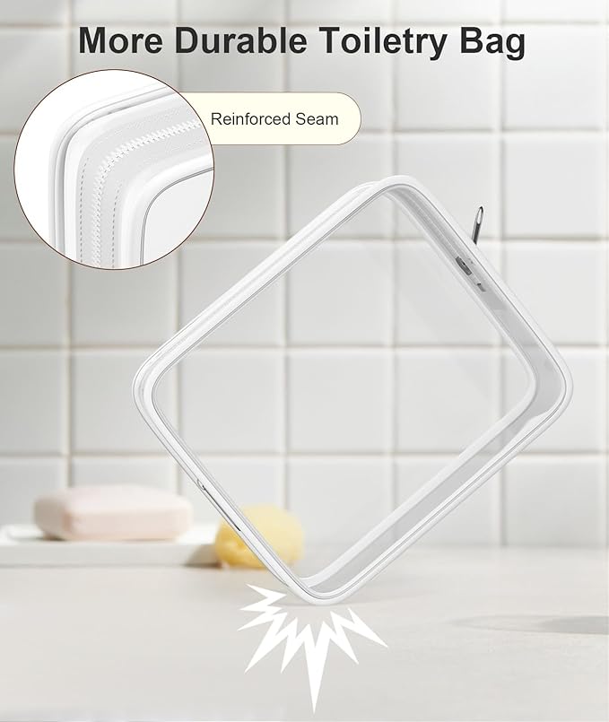 Quatish Travel Bottles for Toiletries 6 Pack, Original Patented Leakproof 3 oz Tsa Approved Travel Size Containers, BPA Free Silicone Shampoo and Conditioner Bottles, Camping Essentials, Purple