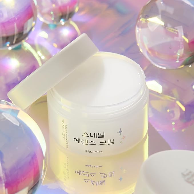 BlingOne L.ASY Snail Essence Cream (3.52 oz) – Soothing & Hydrating Moisturizer for Sensitive Skin