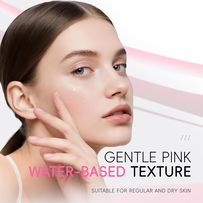 Nicotinamide Rose Essence Toner, with Rose Extract, Moisturizing, A Fresh and Delicate Feel, Alcohol-Free, Suitable for All Skin Types, 150ml/5.07 fl oz per Bottle.