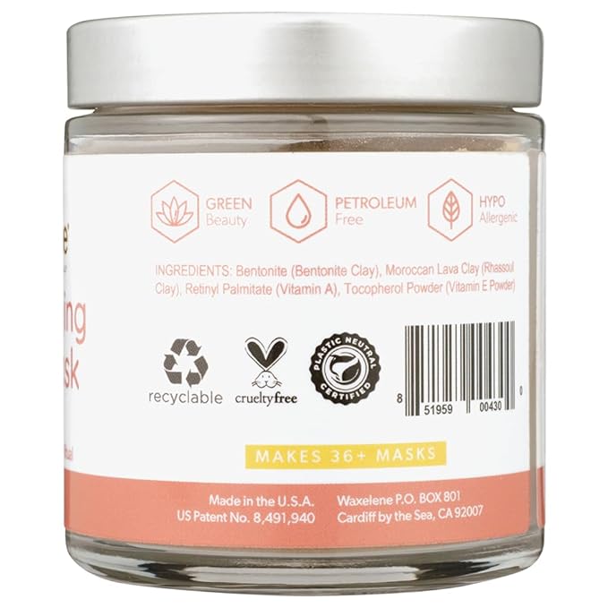Waxelene Beautifying Mud Mask, With Vitamin A