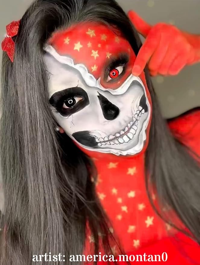 STENCIL1FX Star Witness Stencil Eye Makeup Stencil for Costumes, Dress Up, Halloween, Cosplay, Arts, Face Painting