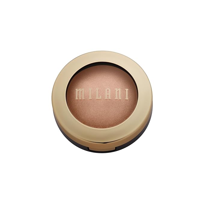 Milani Highlighter Makeup - Baked Contour Powder & Face Highligher, Made in Italy - Rosa Italiana