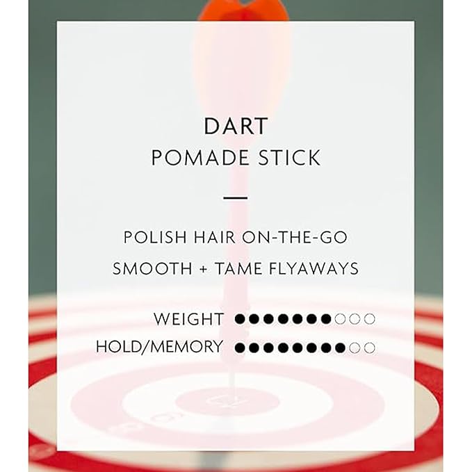 R+Co Dart Pomade Stick | Tame Flyaways, Sculpt and Polish | Long Lasting Texture and Shapes | Vegan + No Parabens | 2 Pack