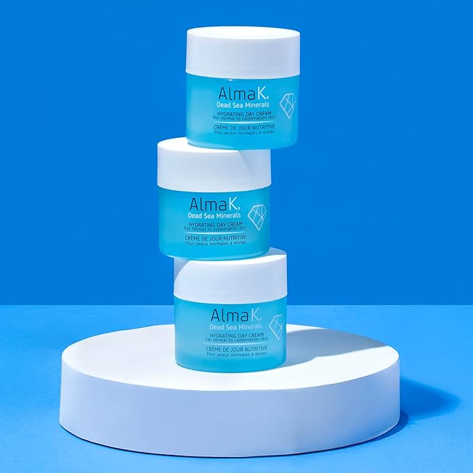 Alma K Hydrating Day Cream - Day Face Cream for Normal to Combination Skin - Daily Face Moisturizer - Non-Greasy Facial Moisturizer - 1.7 oz