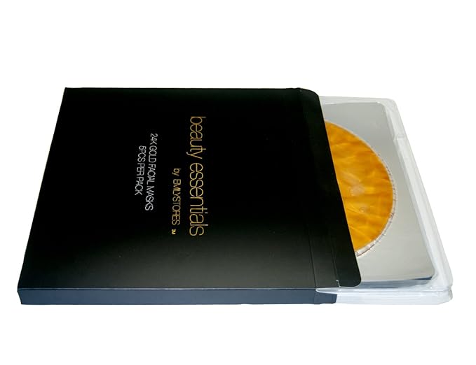 Gold Gel Collagen Facial Masks Sheet Patch 5PCS, for Skincare Moisturising, Collagen Real Deep Mask, Hydrating Overnight Hydrogel Mask for Dark Spots, Dull Skin, Skincare Facial Mask