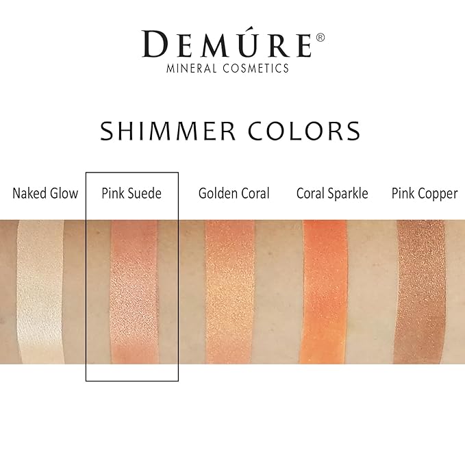 Mineral Make Up (Pink Suede) Eye Shadow, Shimmer Eyeshadow, Loose Powder, Glitter Eyeshadow, Organic Makeup, Eye Makeup, Natural Makeup, Organic Eyeshadow, Natural Eyeshadow, Professional Makeup