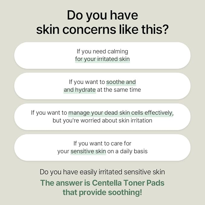 mixsoon Centella Asiatica Toner Pad,Soothing, Hydration, Centella Extract, Gauze Pad, (180ml/ 6.08fl.oz/ 120 Sheets)