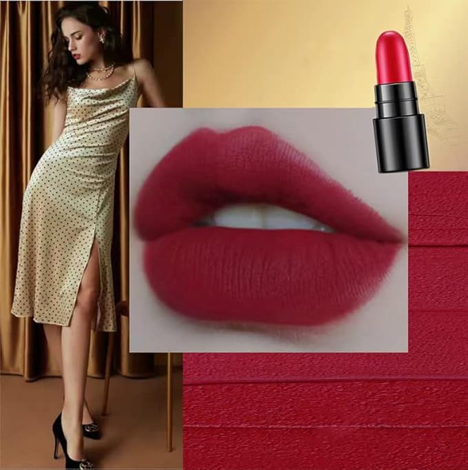 12Pcs Capsule Pills Lipstick Packs - Matte, Metallic, Jelly Magic Lipstick Set for Women - Strawberry Mint Apple Flavor - Long-Lasting, Non-Stick Cup, Waterproof