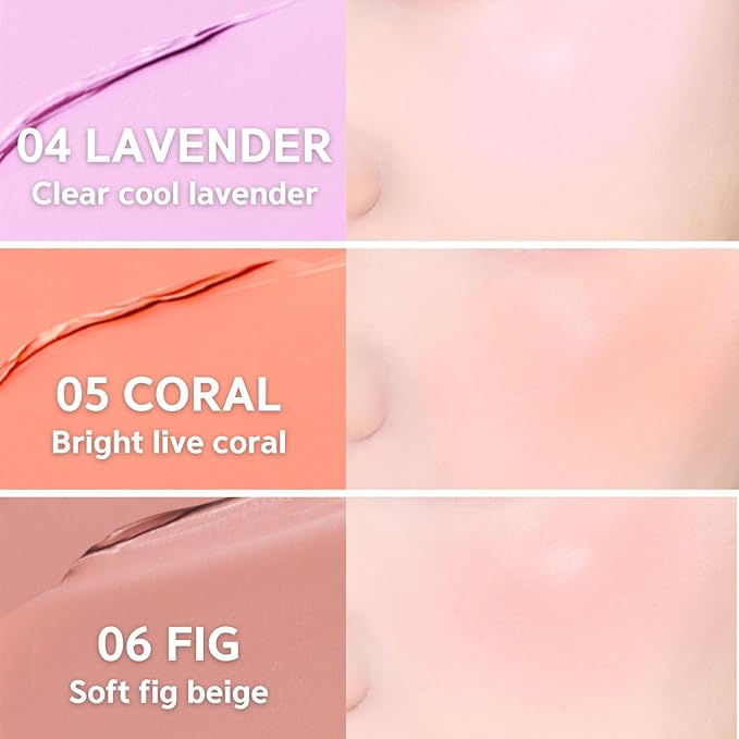 BBIA Ready To Wear Downy Cheek Cream Blush 8 Color - Creamy Blendable & Buildable Blush Dewy Texture & Matte Finish High Pigment Longlasting Lightweight Natural Face Makeup, 0.12oz (05 DOWNY CORAL)